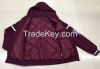 OR022 Men's knitting padding jacket with hood, men's coat, men's swearshirt