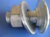 8.8 Grade Gardrail Bolt/Hot Dip Galvanized Highway Bolt