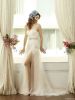 High Quality Sexy Lace Sweetheart Side Slit Wedding Dress China