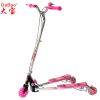 3 wheel frog kick swing flicker scissor kids scooter for children