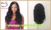 body wave style virgin brazilian human hair glueless full lace wigs for black women 