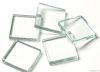 Transparent glass mosaic