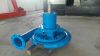 Cooling tower water turbine