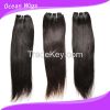 6A Brazilian Virgin Remy Hair Extensions Straight 10"-36" Natural Black Color Dyeable Tangle Free No Shedding  