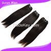 6A Brazilian Virgin Remy Hair Extensions Straight 10"-36" Natural Black Color Dyeable Tangle Free No Shedding  