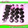 Brazilian Virgin Hair 4pcs Lot Free Part Lace Closure With 3pcs Hair Bundles Unprocessed Human Virgin Hair Extension Body Wave