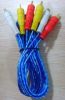 3RCA to 3RCA Blue Tran...