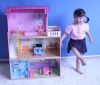 HT-DH003 2013 HOT NEW colorful DIY miniature kids wooden toy house