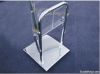 A4 clear acrylic brochure holder