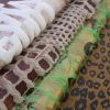 polyester sofa fabric with bronzing pattern