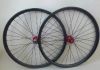 Hot sale Chinese factory best quality and price Carbon MTB 26er/27.5er/29er/650B rims with height:25mm clincher wheelset Mountain bicycle wheels