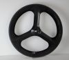 Hot sale Cheap 700c  tri-spokes /3-spoke carbon clincher front wheel for road bicycle&track bike