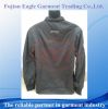 Wholesale plain black comfortable mens jacket