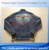 Stock fashion mens jean jacket with wool