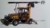 Wheeled rotary drillin...