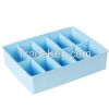 Plastic Waterproof Underwear Storage Box Design Without Lid