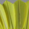 Unique national manufacturer yellow badminton shuttlecock goose feather