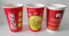 16oz  double PE cold drinking paper cup 