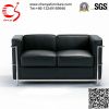 Elegant Leather Sectional Office Sofa