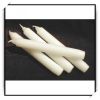 fully white paraffin candles 