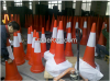 Traffic safety road cone