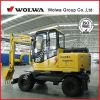 China famous brand wolwa excavator DLS865-9A wheeled excavator