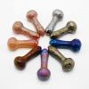 Creative Heady China Wholesale Pipe Pink Girly Flowers Glass Hand Smoking Water Pipe Oil Burner Pipe Oil DAB Rig Recycler Glass Water Pipe