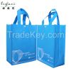 OEM logo free non woven woman handbag