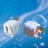 UK plug adaptor with s...