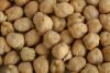 Kabuli chickpeas in different sizes