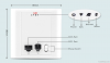 300Mbps inwall embedded wireless access point for hotels