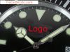 High Quality Metal Clock Luxury Watch Brand RLX SUB Limited Edition Full Black Digital Luminous Brand Wall Clock Home Decor