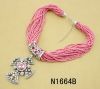 2014 FASHION exaggerated line alloy  Necklace