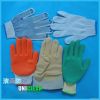 latex coated knitted work glove/latex coated protective glove