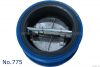 Cast Iron Rubber Lined Butterfly Check Valve