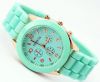 2013 Hottest Selling Lady/Girls Geneva Silicone Watches 