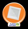 PLASTIC AIR DIFFUSER