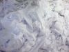 100% white cotton waste