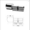 Picking prevention door lock cylinder