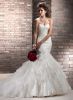 Sweetheart Mermaid Lace Beading Tulle Off-shoulder Bridal Gown 