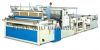 Automatic rewinding and perforating paper machine