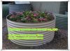 Detachable Corrugated galvanized or prepainted steel raised garden bed