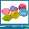 12 pcs Soft Silicone Round Cake Muffin Chocolate Cupcake Liner Baking