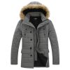 Men's Fashion Garment with Detachable Hood