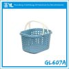 Plastic shopping basket for supermarke