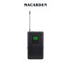 MC-878 Professional Two Channel Wireless Microphone IR infrared Long Working Distance Karaoke Stage Performance Meeting Room use