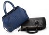 2013 Gordon Deall First Layer Genuine Cow Leather Handbag Blue Black Red Brown G0278