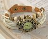 Leather Vintage Wrap Watches for Lady