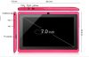 Wholesale NEW A23 Cheap Q88 7" Dual Core MID Tablet PC Android 4.2 Allwinner 512MB 4GB 1.5GHZ Tbalet PC