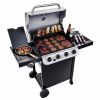 Char-Broil - Performance 475 4 Burner Gas Grill With Side Burner